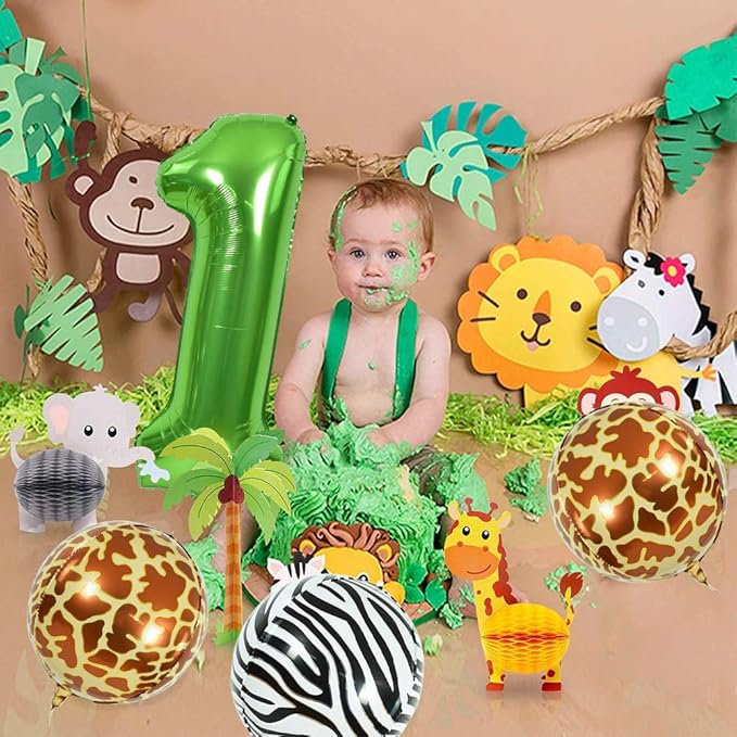 TONIFUL 40 Inch Large Green Numbers Balloons 0-9, Number 0 Digital 0 Helium Foil Mylar Big Number Balloons for 2026 Graduation New Year Eve Birthday Party Anniversary Supplies Decorations