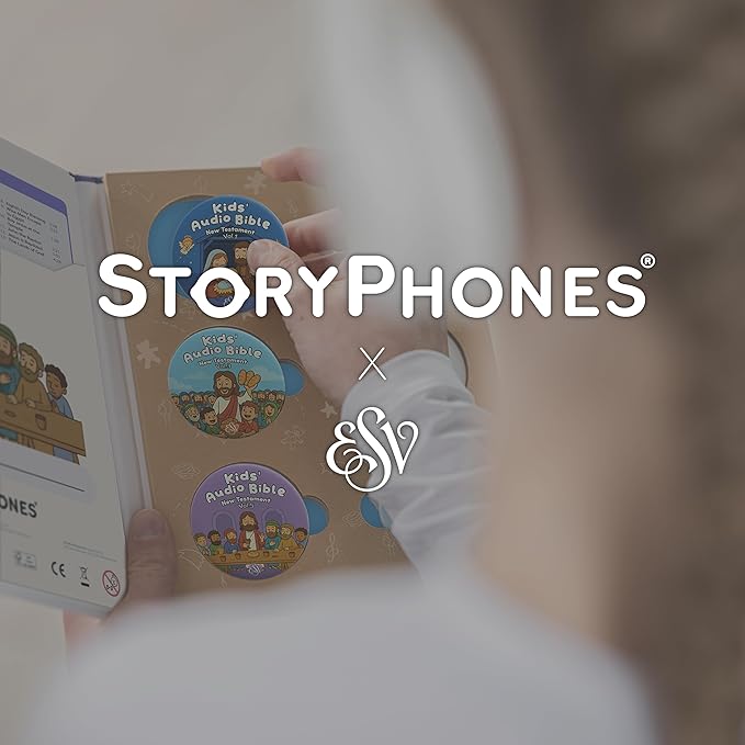 New Testament StoryShield Collection for StoryPhones Headphones | 6 Screen-Free Audio Disks in Collaboration with Crossway - Includes HardBack Book, StoryPhones Headphones sold separately on Amazon