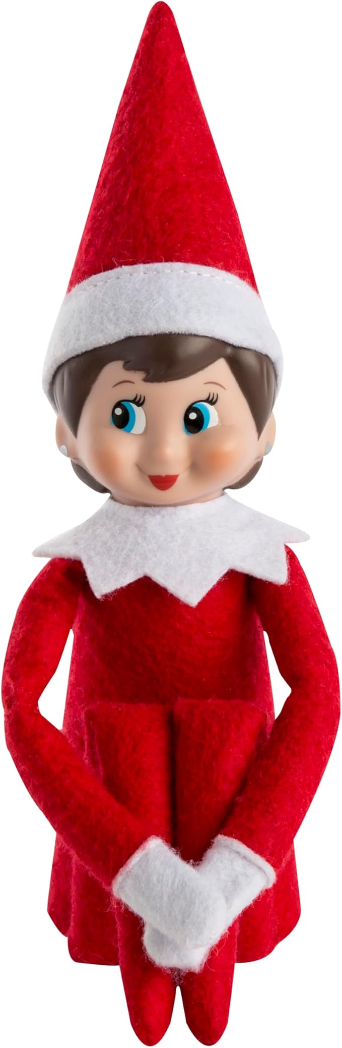 The Elf on the Shelf: A Christmas Tradition - Includes Artfully Illustrated Storybook, Keepsake Box and Official Adoption Certificate - Bilingual Packaging - Girl Scout Elf with Blue Eyes