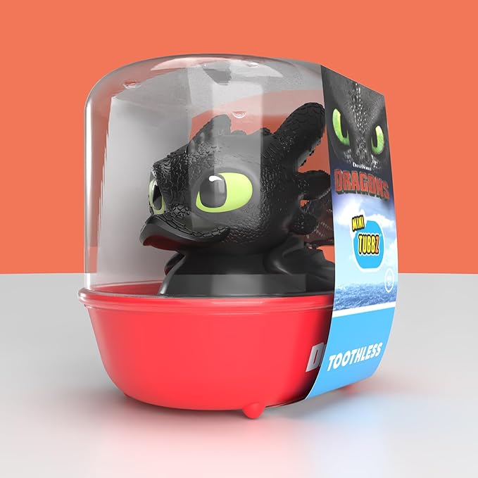 TUBBZ Mini: How to Train Your Dragon - Toothless Cosplaying Rubber Duck Vinyl Figure