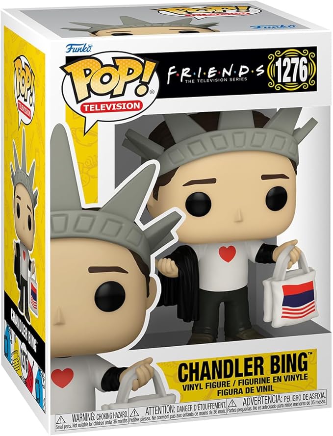Funko POP! TV: Friends - New York Chandler Bing - Collectable Vinyl Figure - Gift Idea - Official Merchandise - for Kids & Adults - TV Fans - Model Figure for Collectors and Display