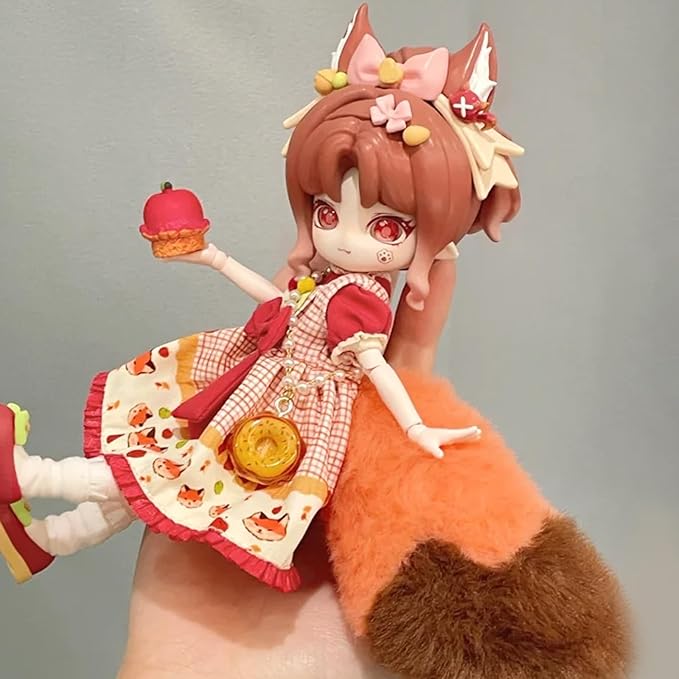 BEEMAI Minty Fantasy Forest Series 6-Box Set (Contains 6 Figures No Repeat), 1/12 BJD Blind Box Cute Figures Collectibles Birthday Gift