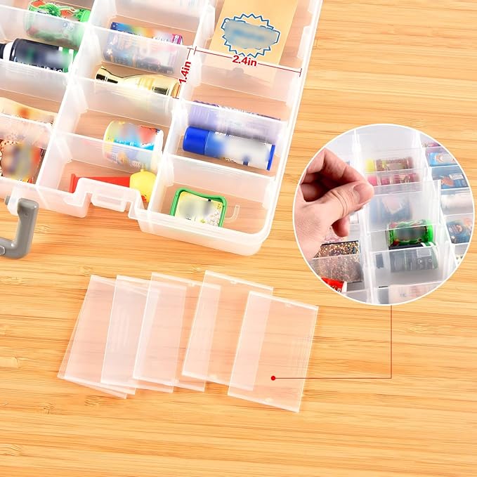 FULLCASE Case Compatible with 5 Surprise for Mini Brands Toys Series 1-4 Mystery Capsule Storage, for Mini Mart Collection Organizer for Collectibles(Case Only) (Multicolor)