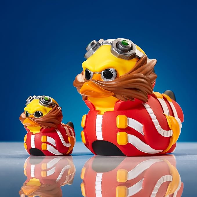 TUBBZ Mini Dr Eggman Collectible Vinyl Rubber Duck Figure - Official Sonic The Hedgehog Merchandise - Kids TV, Movies & Video Games