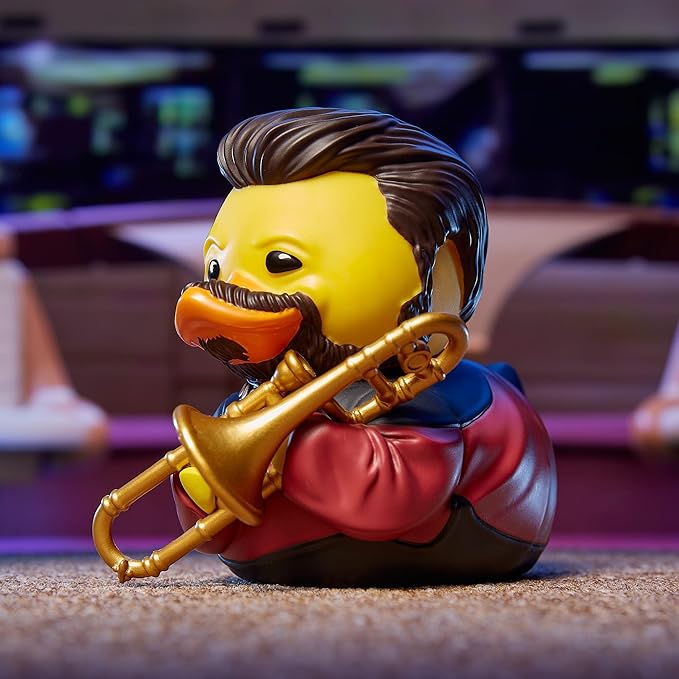 TUBBZ Boxed Edition William T. Riker Collectible Vinyl Rubber Duck Figure - Official Star Trek Merchandise - TV, Movies & Video Games