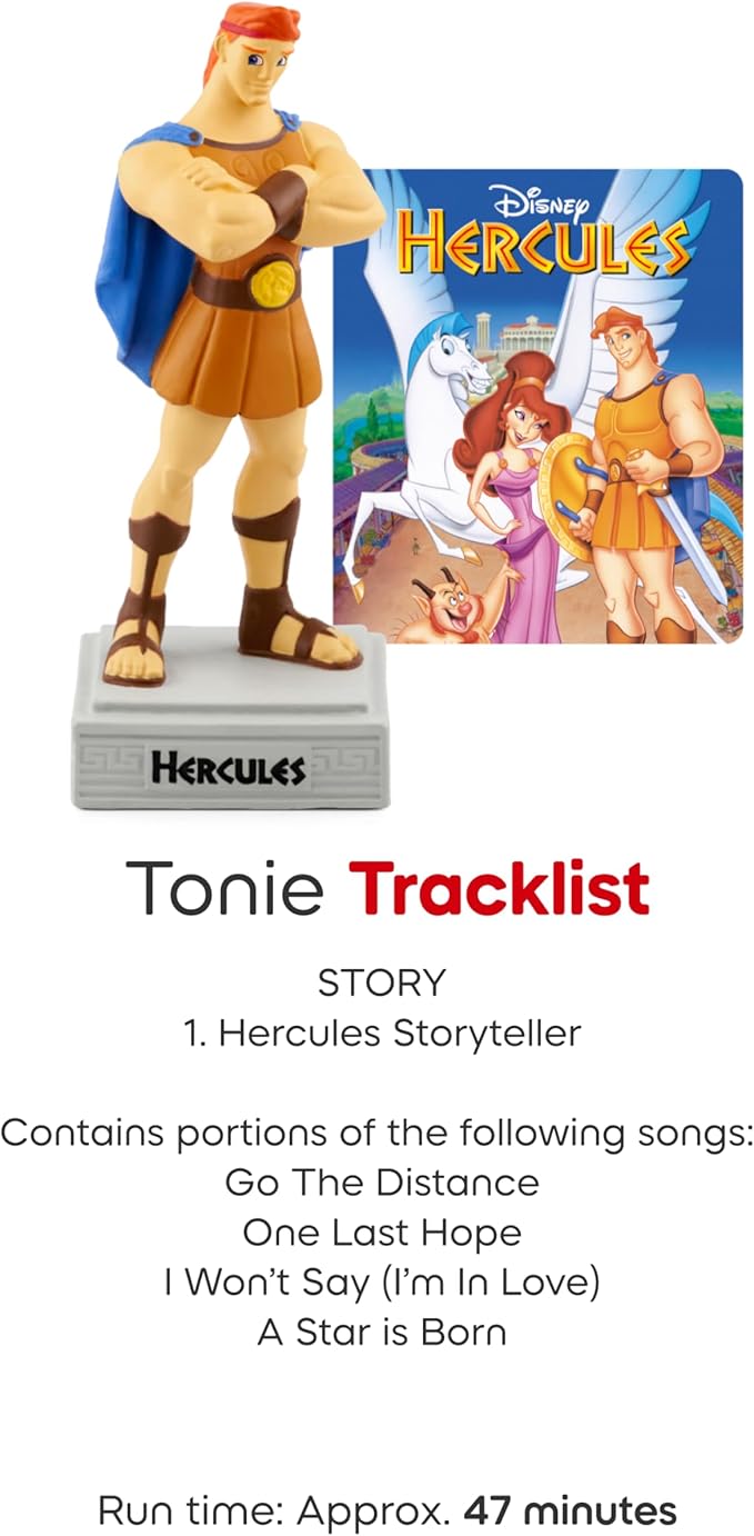 Tonies Hercules Audio Toy Figurine from Disney