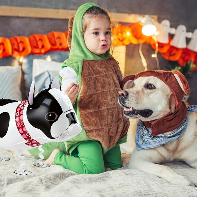 KESOTE Puppy Dog Themed Birthday Party Decorations - 6pcs Dog Balloons Walking Animal Balloons for Birthday Party Decor Supplies