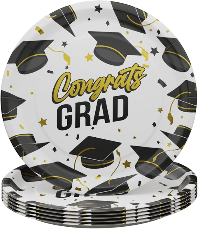 Blue Orchards Nurses Graduation Value Party Supplies (64 Pieces for 20 Guests) - Nurse Graduation 2024 Disposable Party Plates and Napkins Nursing School Grad Party RN Decorations Congrats Nurse Party