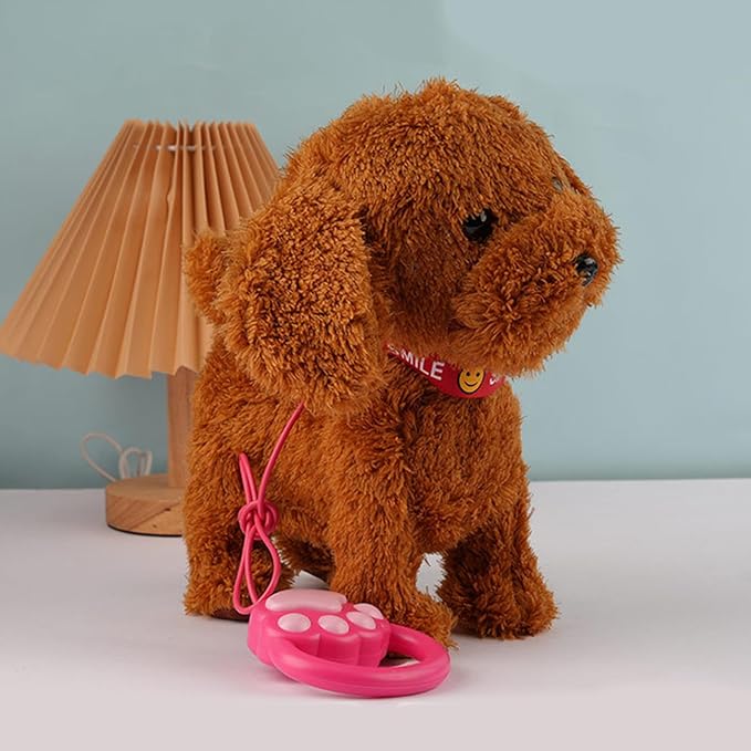 Robot Puppy That Acts Like a Real Puppy, Wuffy Robot Dog, Electronic Interactive Dog with Walking, Barking, Tail Wagging, Wuffy Robotic-Dog with Touch Sensing and Responsive to Touch