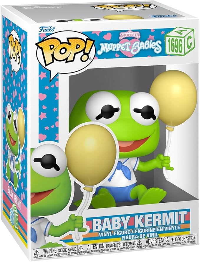 Funko Pop! Disney: Muppet Babies - Baby Kermit The Frog - Collectable Vinyl Figure - Gift Idea - Official Merchandise - Toys for Kids & Adults - TV Fans - Model Figure for Collectors and Display