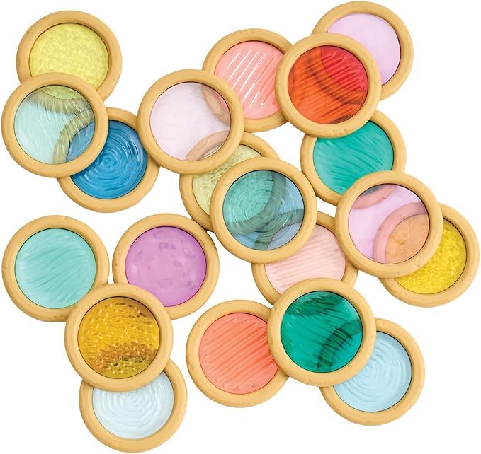 Kaplan Early Learning Light and Color Textured Discs