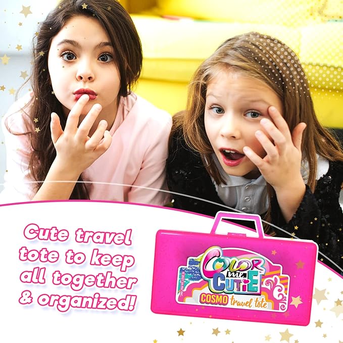 JA-RU Makeup Toy for Girls (6 Beauty Kits) Eyeshadow Palette, Toy Lipstick, Nail Polish, Fake Nails. Kids Pretend Play. Princess Beauty Set. Birthday Girl Gifts & Accessories. 1621-6