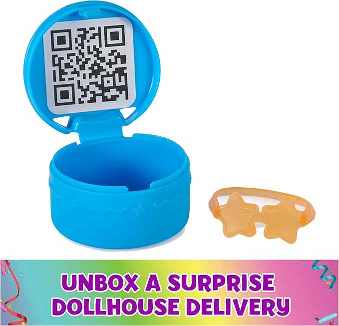 DreamWorks GABBY'S Dollhouse Celebration Party Bus, Transforming Playset with Gabby & DJ Catnip Toy Figures & Dollhouse Accessories, Kids Toys for Ages 3 and Up