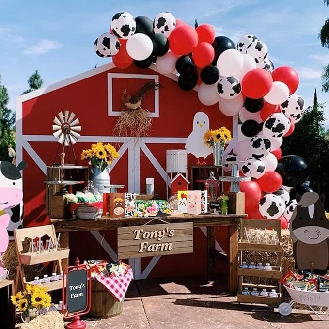 Farm Party Favors, 134 PCS Farm Animal Party Favors, Farm Party Decorations Barnyard Birthday Party Supplies, Return Gifts for Kids Birthday, Goody Bag Stuffers