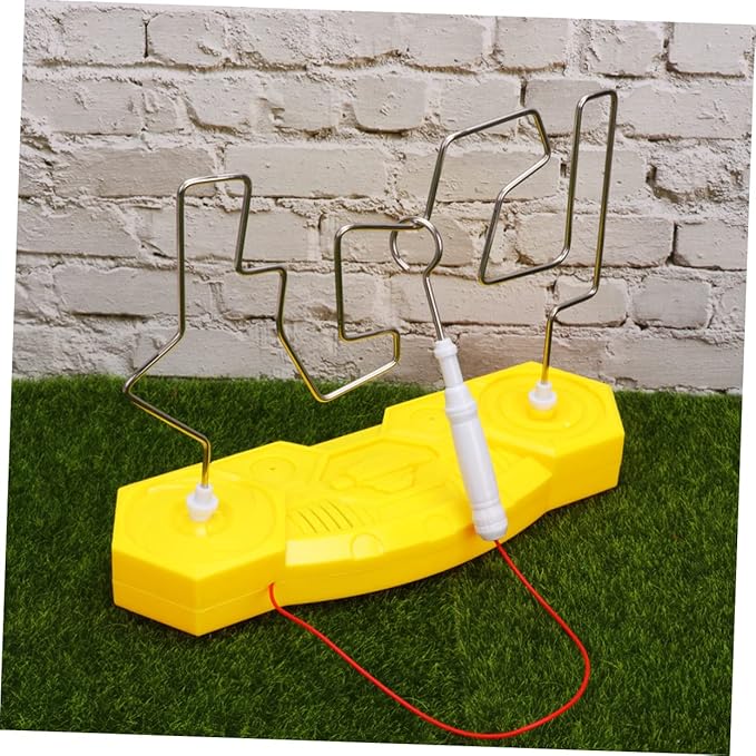 Kisangel 1Pc Electric Touch Maze Game for Advanced Labyrinth No Battery Required Engaging Electric for Brain Development and Fun Challenges