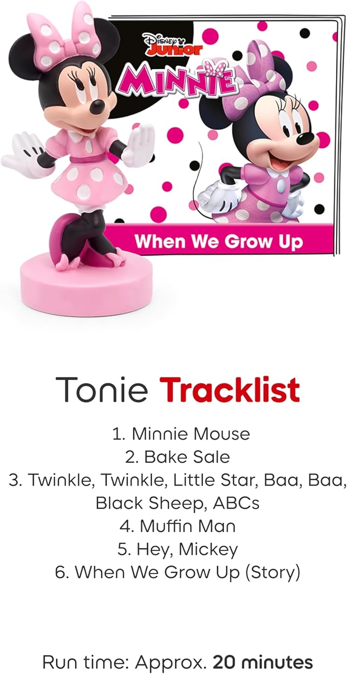 Tonies Minnie Mouse Audio Toy Figurine from Disney