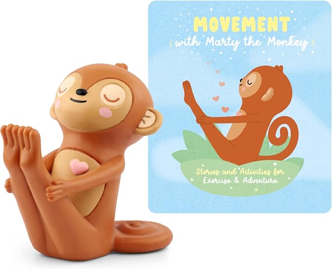 Tonies Movement with Marty The Monkey Audio Toy Figurine from Mindfulness