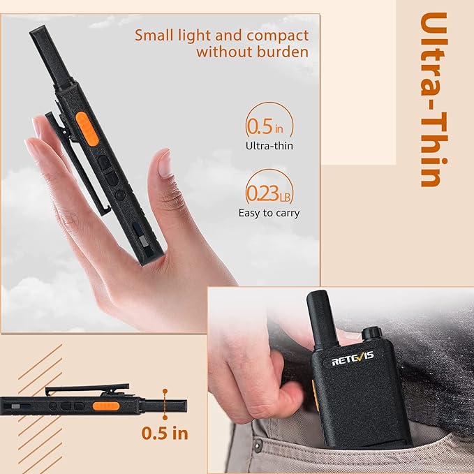 Retevis RT388 Walkie Talkies for Kids Bundle with RT22P Walkie Talkies Long Range