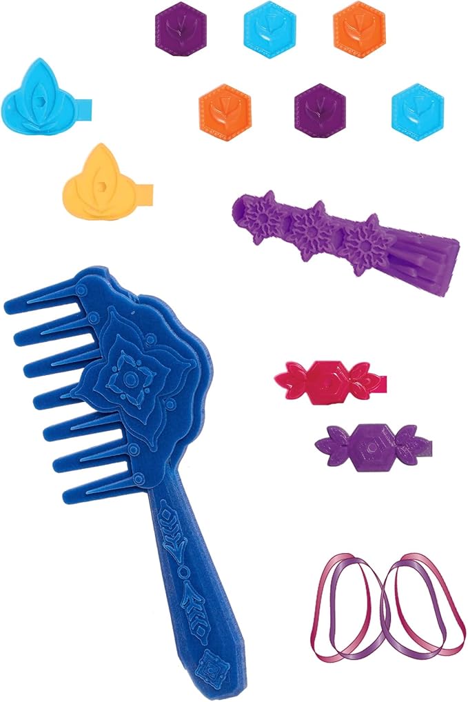 Disney’s Frozen 2 Anna 7.5-inch Styling Head, 17-Pieces, Dress Up and Pretend Play, Kids Toys for Ages 3 Up by Just Play