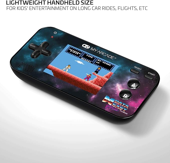 My Arcade Gamer V - Handheld Gaming System - 220 Retro Style Games Plus 8 Data East Classics