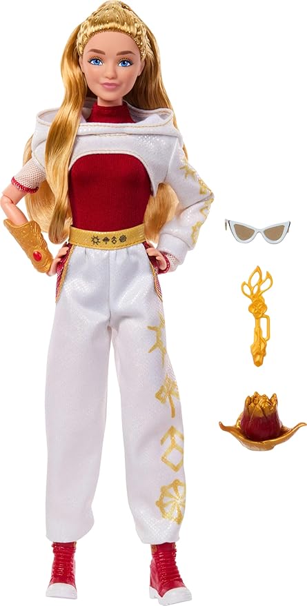 Mattel Disney Zombies 4: Dawn of The Vampires Nova Bright Fashion Doll with Removable Outfit & 5 Accessories, Inspired by The Movie