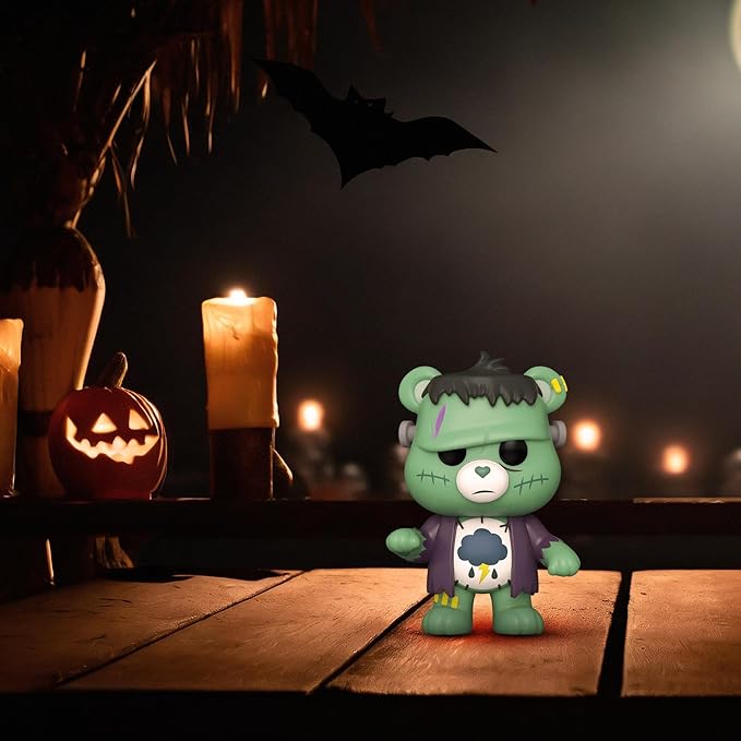 Funko Pop Movies: Universal Monsters X Care Bears - Grumpy Bear As Frankenstein - Collectable Vinyl Figure - Gift Idea - Official Merchandise - Toys for Kids & Adults - Horror Fans