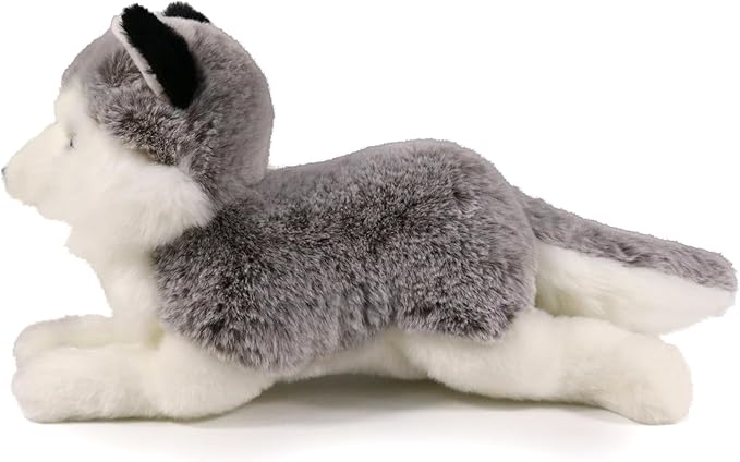 Ice King Bear Little Siberian Husky Stuffed Animal Plush Toy 8 Inches