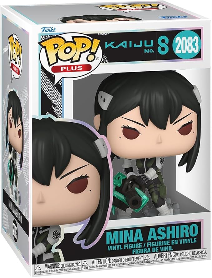 Funko Pop! Plus: Kaiju No.8 - Mina Ashiro - 1/6 Odds for Rare Chase Variant - Collectable Vinyl Figure - Gift Idea - Official Merchandise - Toys for Kids & Adults - Anime Fans