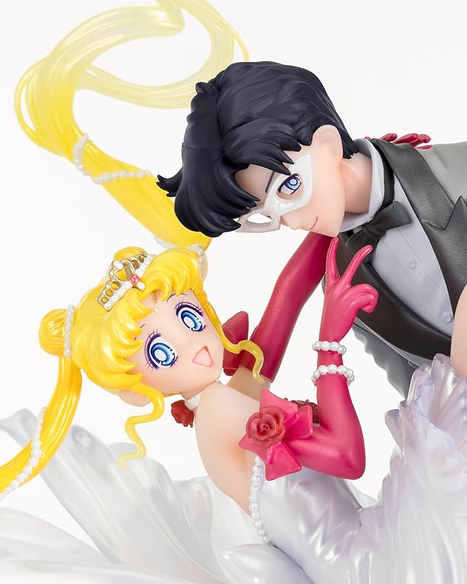 TAMASHII NATIONS - Sailor Moon - Usagi & Tuxedo Mask [Moonlight Glow Edition] FiguartsZERO chouette Collectible Figure