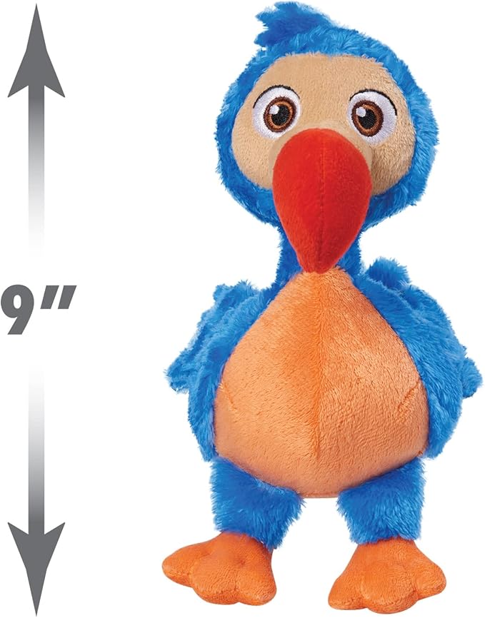 Just Play Netflix Ridley Jones Collectible Plush Dudley Toy, 8-Inch Stuffed Animal, Dodo Bird, Kids Toys for Ages 3 Up