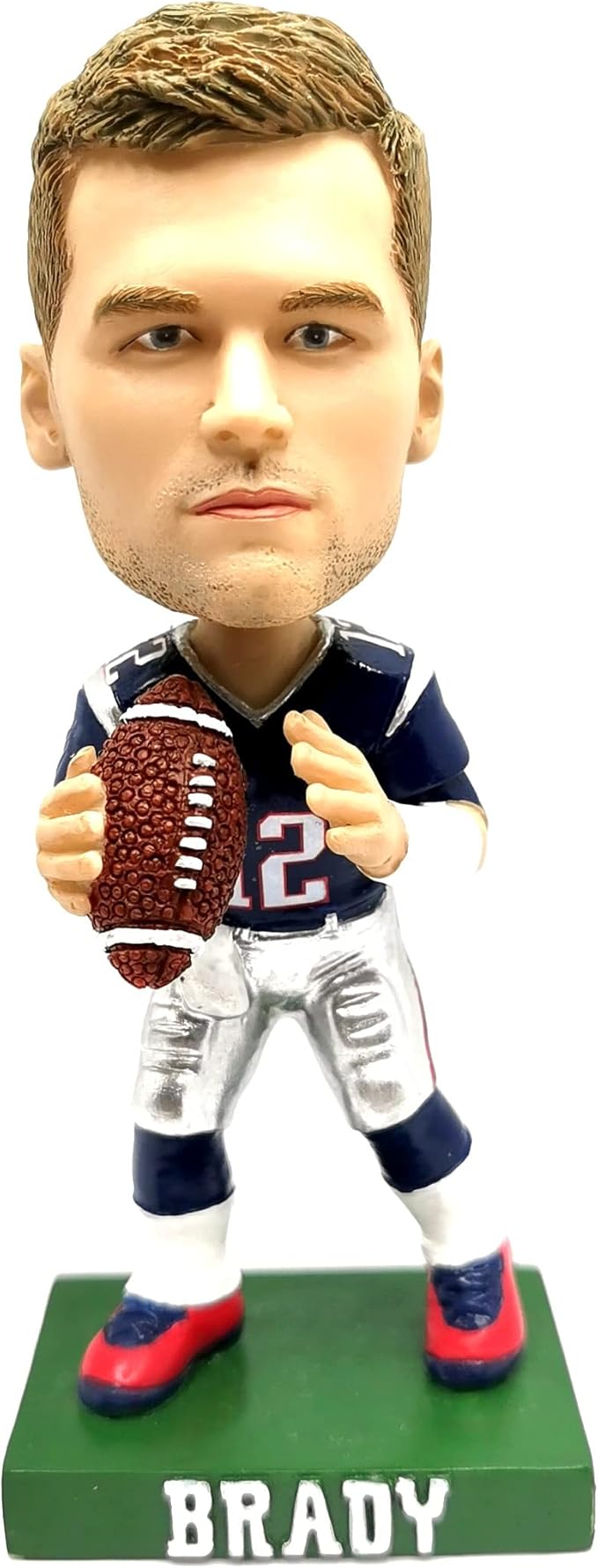 Rugby Player Brady Bobblehead Action Figure 5.5" Collectible Figurine -Painted Resin Collectible Doll- Perfect Sports Fan Gift