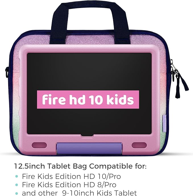 Choco Mocha Kids Tablet Sleeve Bag for Boys & Girls, (10-12.5Inch)