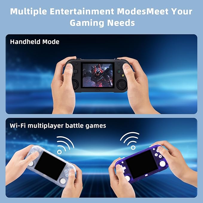 Mini Zero 28 Handheld Game Console, 5000 in 1 Games Mini Retro Video Console, 2.8-Inch IPS Screen,64GB TF Memory Memory,Built in 40+ Emulators,2900mAh Battery (Black 64G)