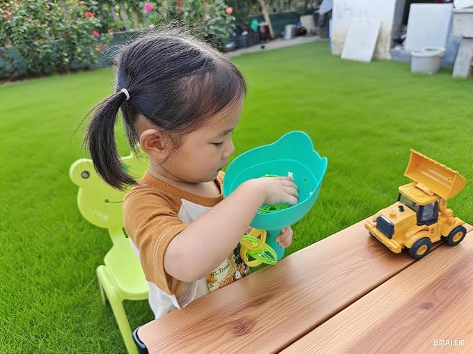 Disc Launcher Toy Kids Yard Flying Spinner Fairy Hover Helicopter Propeller Toy Outdoor Capture Catching Chasing Game Gift for Boy Girl Age 4 5 6 7 8 9 10 (Green, 1 Pack)