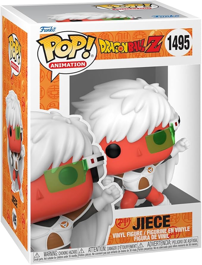 Funko POP! Animation: Dragon Ball Z - Jeice - Collectable Vinyl Figure - Gift Idea - Official Merchandise - for Kids & Adults - Anime Fans - Model Figure for Collectors and Display