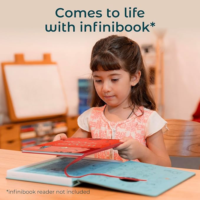 Cali's Books Winnie-The-Pooh infinibooklet - infinibook Interactive Storybook for Kids, Learning Book for Toddlers