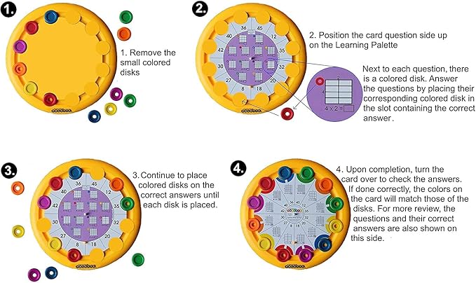 Learning Wrap-Ups Kindergarten Reading Learning Palette Alphabet Card Set