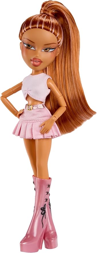 Bratz Pop Starz Yasmin Fashion Doll with Accessories and Charm