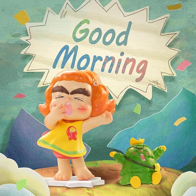 52TOYS CiCiLu Ocean Messenger Series Blind Box, 1 Pc Collectible Toy Kawaii Creative Gift Room Decor Desktop Decoration 3.94 Inch, Gift for Birthday Party