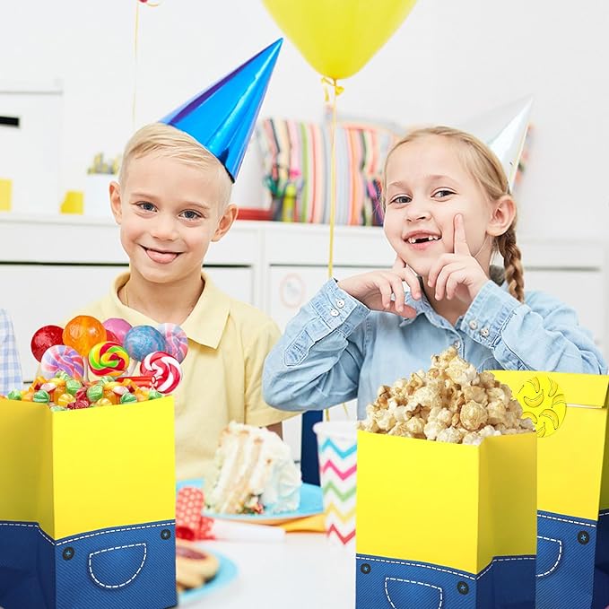 16 Sets Goodie Bags Party Favors Bags for Birthday Party Supplies,Halloween Bags for Birthday Party Decorations