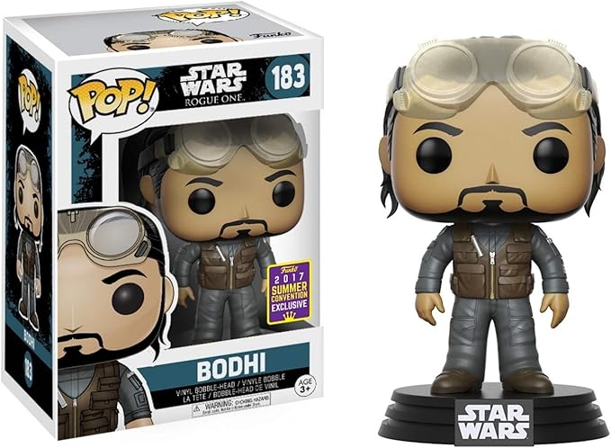Funko - Star Wars Rogue One-Bodhi Rook-Sdcc Summer Convention Figurine, Multicoloured, 14718