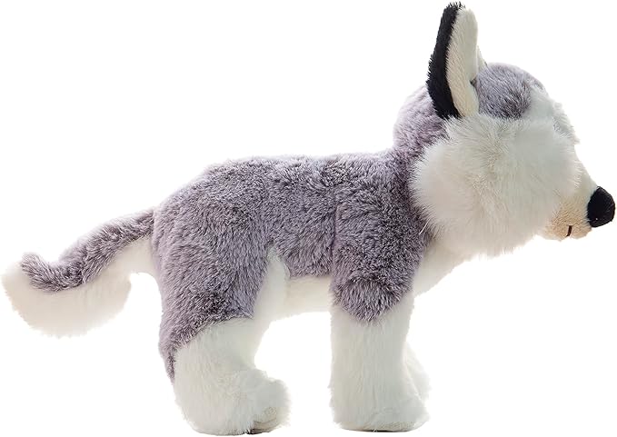 DILLY DUDU Husky Puppy Dog Stuffed Animal Plush Toy 10-Inch