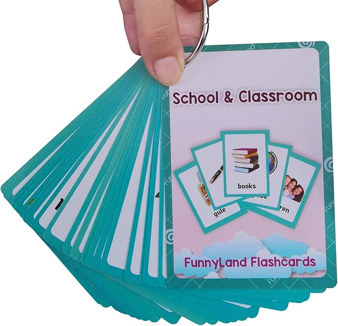 Toys&Sports/Instrument/Classroom/Prepositions Flash Cards English Kids Montessori Learning Toy Child Pocket Card Pre-Kindergarten