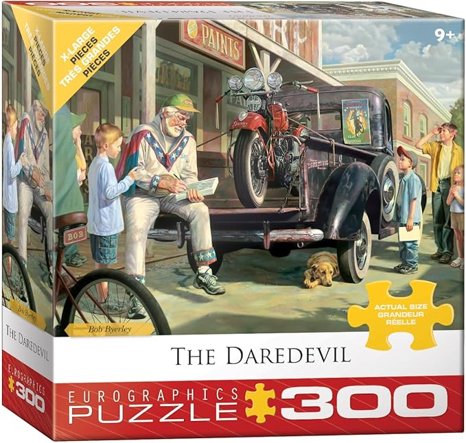 The Daredevil by Bob Byerley Puzzle, 300-Piece