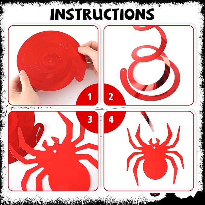 72pcs Super Theme Hero Hanging Swirl Decorations Spiders Paper Cutouts Hero Party Supplies for Indoor Outdoor Home Door Office Classroom Ornaments Comic Spider Web Birthday Halloween Parties Decor
