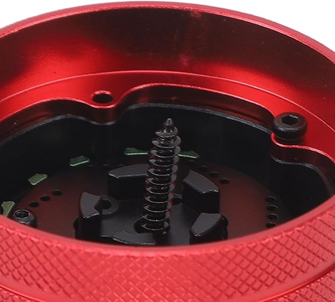 Lightweight Aluminum Alloy Remote Control Handwheel with Simulation Disc for NB4 RC Car - Enhance Performance & (A Type)
