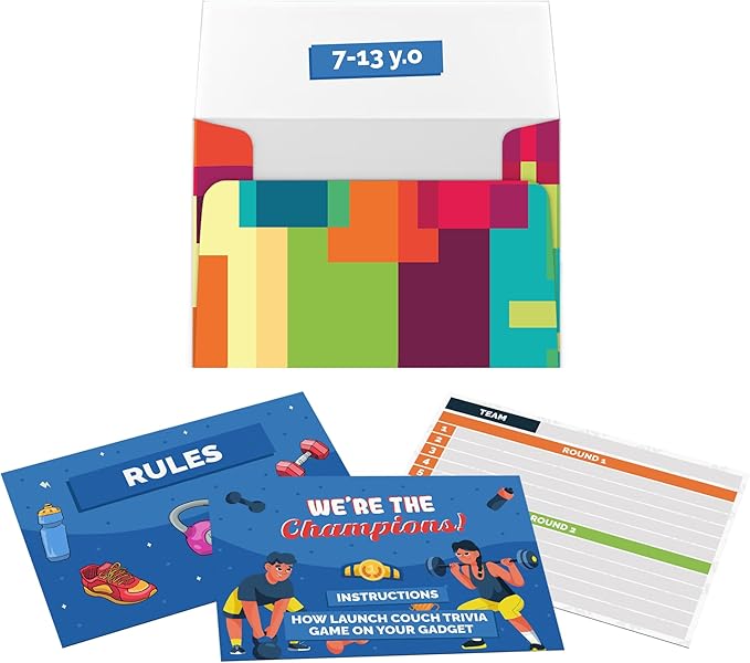 Couch Trivia Digital Game A Fun and Educational Game with Virtual Host for Children (We are The Champions)