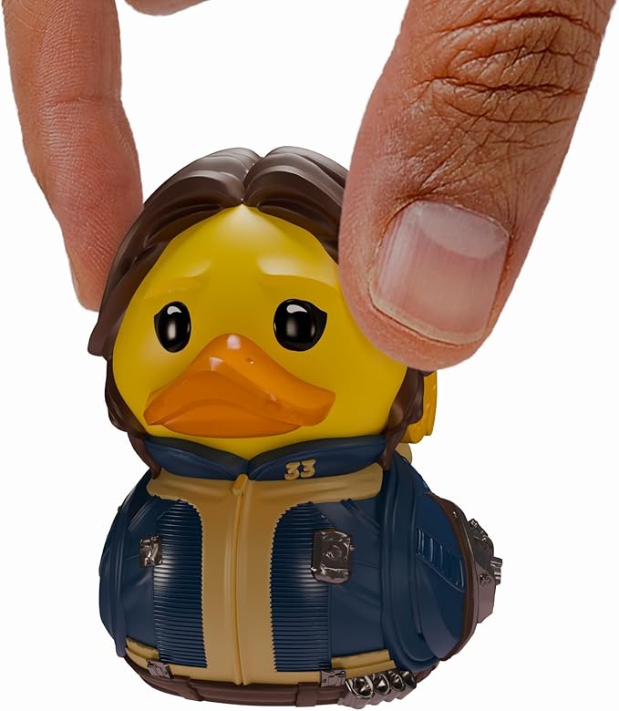 TUBBZ Mini: Fallout TV - Lucy Maclean Cosplaying Rubber Duck Vinyl Figure – Official Collectible for Fans of Fallout TV
