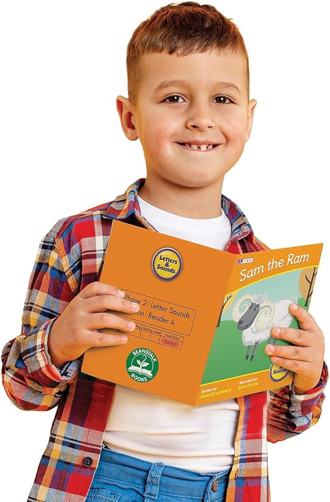 Junior Learning Letters & Sounds Phase 2 Set 2 Fiction, Multicolor