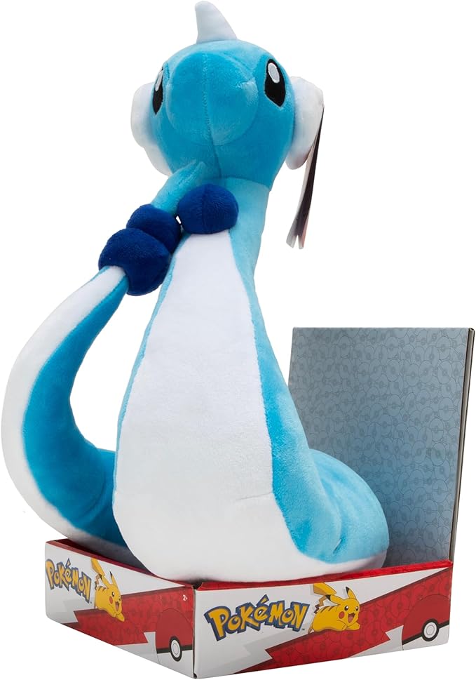 Pokemon Dragonair Plush - 12-Inch Soft Plush with Authentic Details